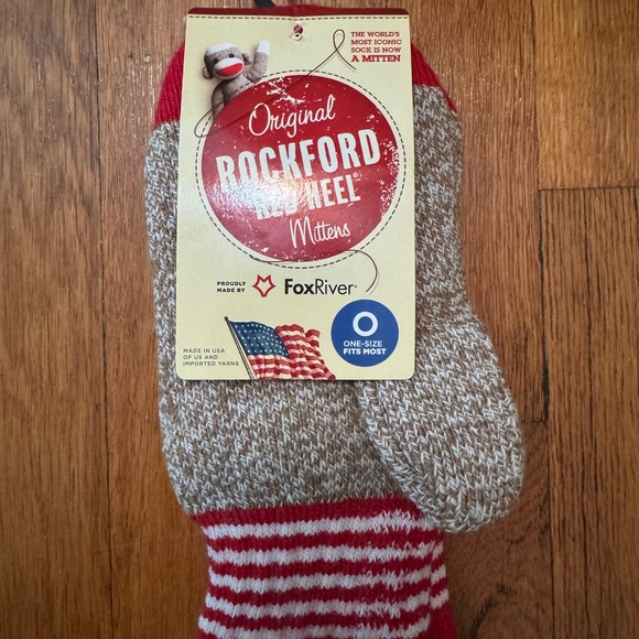 Fox River Red Heel Monkey Mittens. NWT - Picture 4 of 6